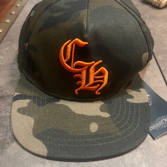Camo & Orange CH Hat